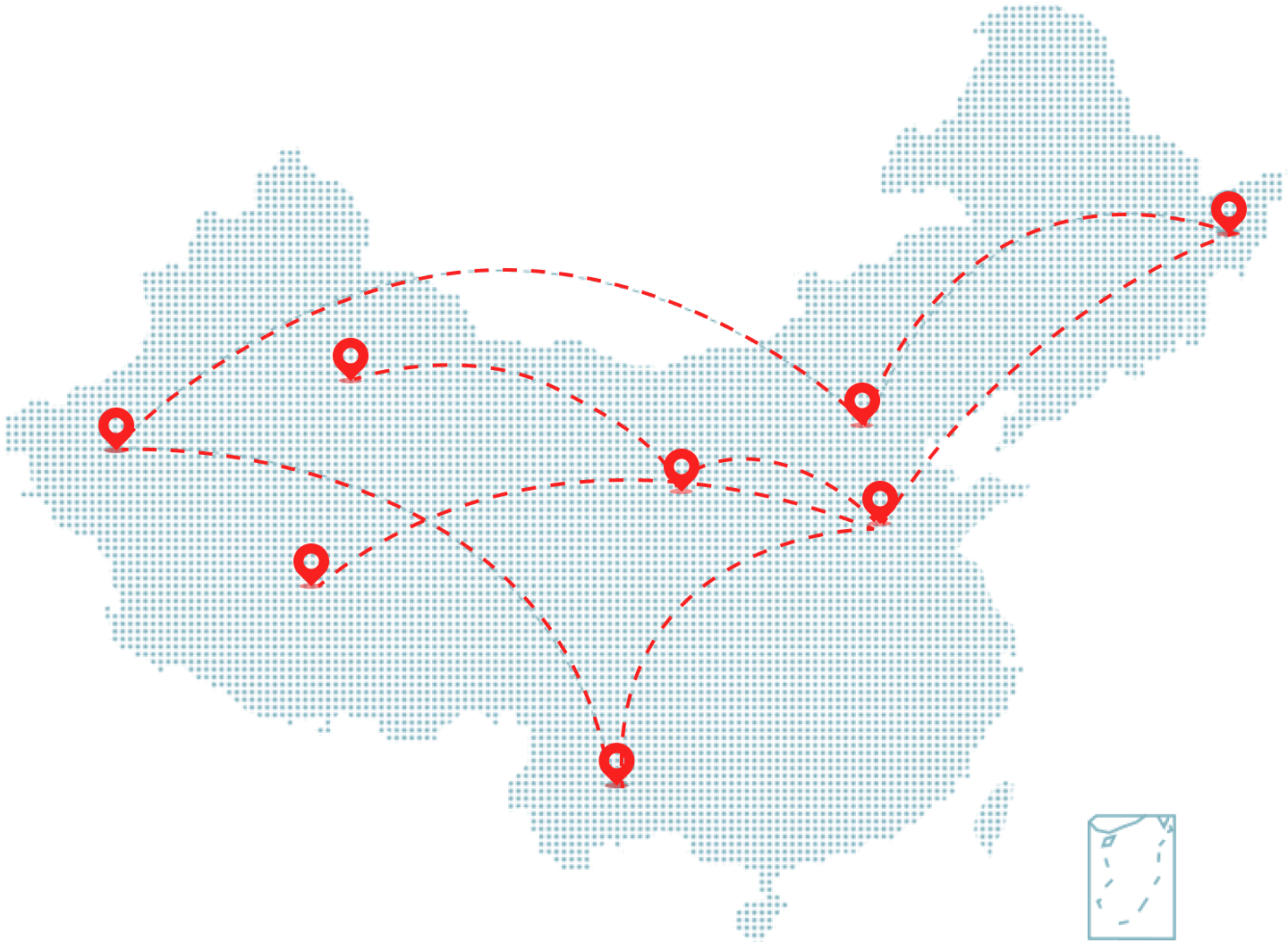 全国覆盖